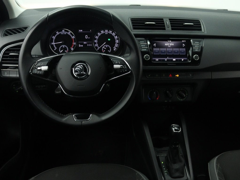 Skoda Fabia Combi 1.0 TSI Business Edition Automaat | Carpla, Auto's, Automaat, 12 maanden, Stof, Gebruikt