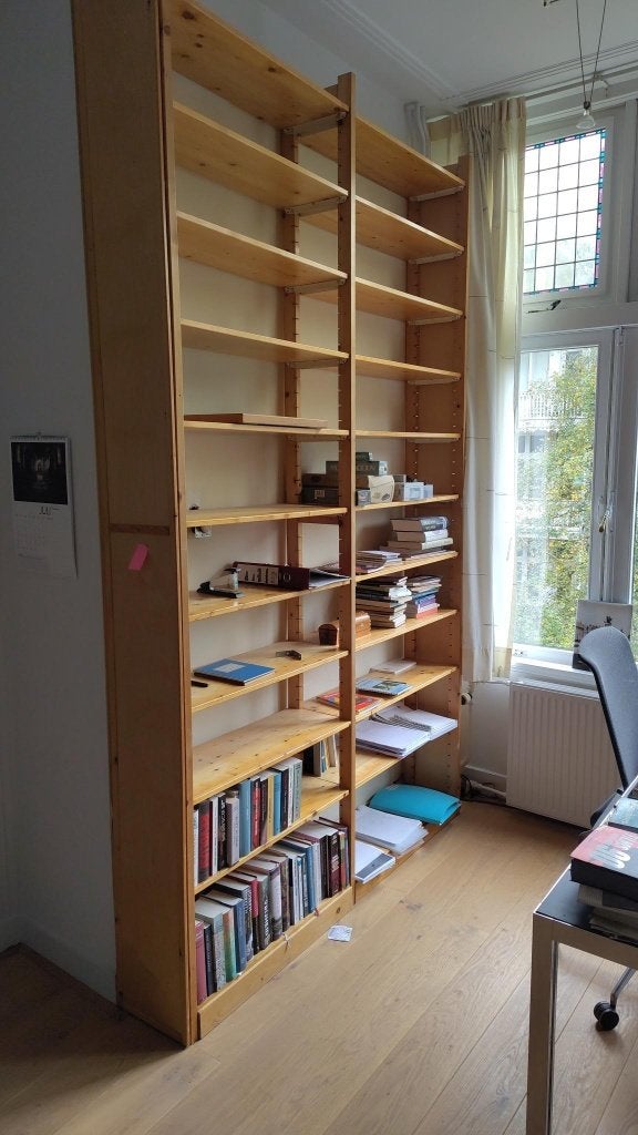 Lundia boekenkasten, Ophalen, Met plank(en), Gebruikt, 200 cm of meer
