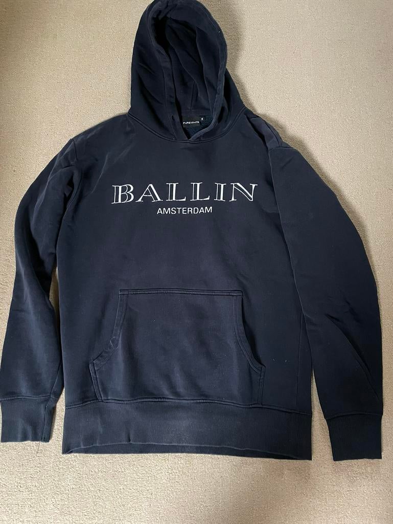 Ballin Amsterdam hoodie, Ophalen of Verzenden, Zo goed als nieuw, Maat 46 (S) of kleiner, Blauw