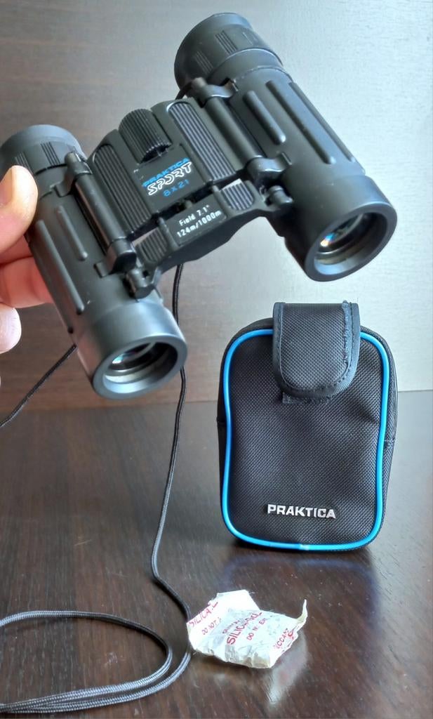 Verrekijker PRAKTICA SPORT 8x21 Compact Field 7.1 124 M, Ophalen of Verzenden, Met hoes of tas