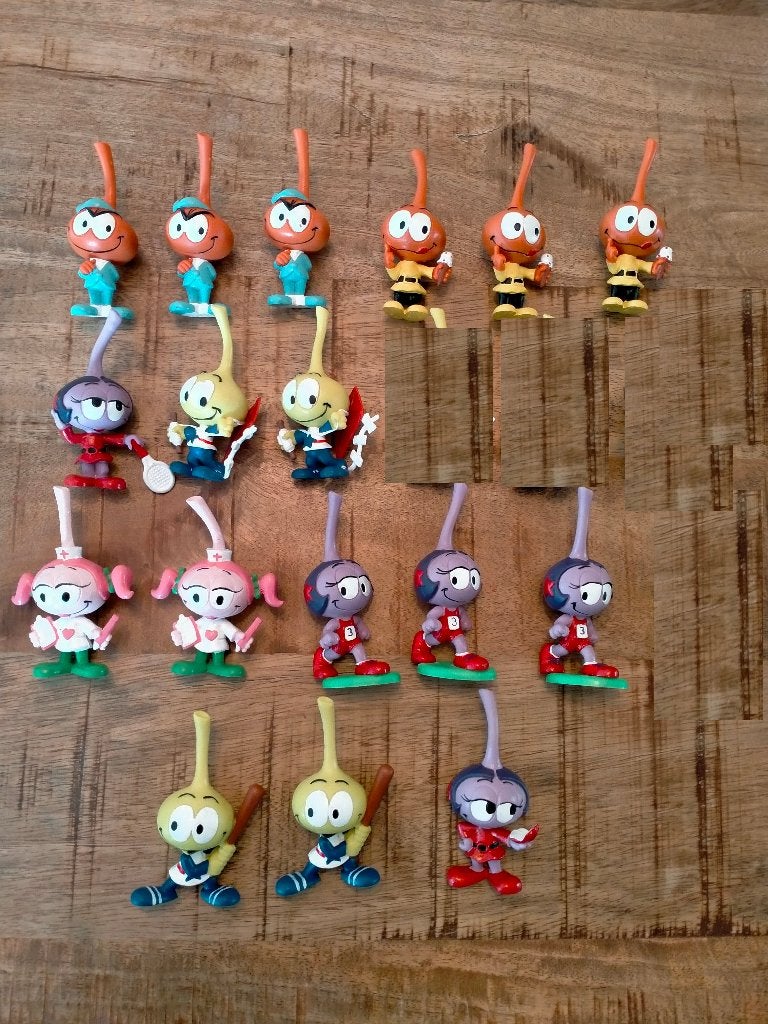 Snorkels Snorkel tekenfilm Schleich strip figuren poppetjes, Verzenden, Zo goed als nieuw