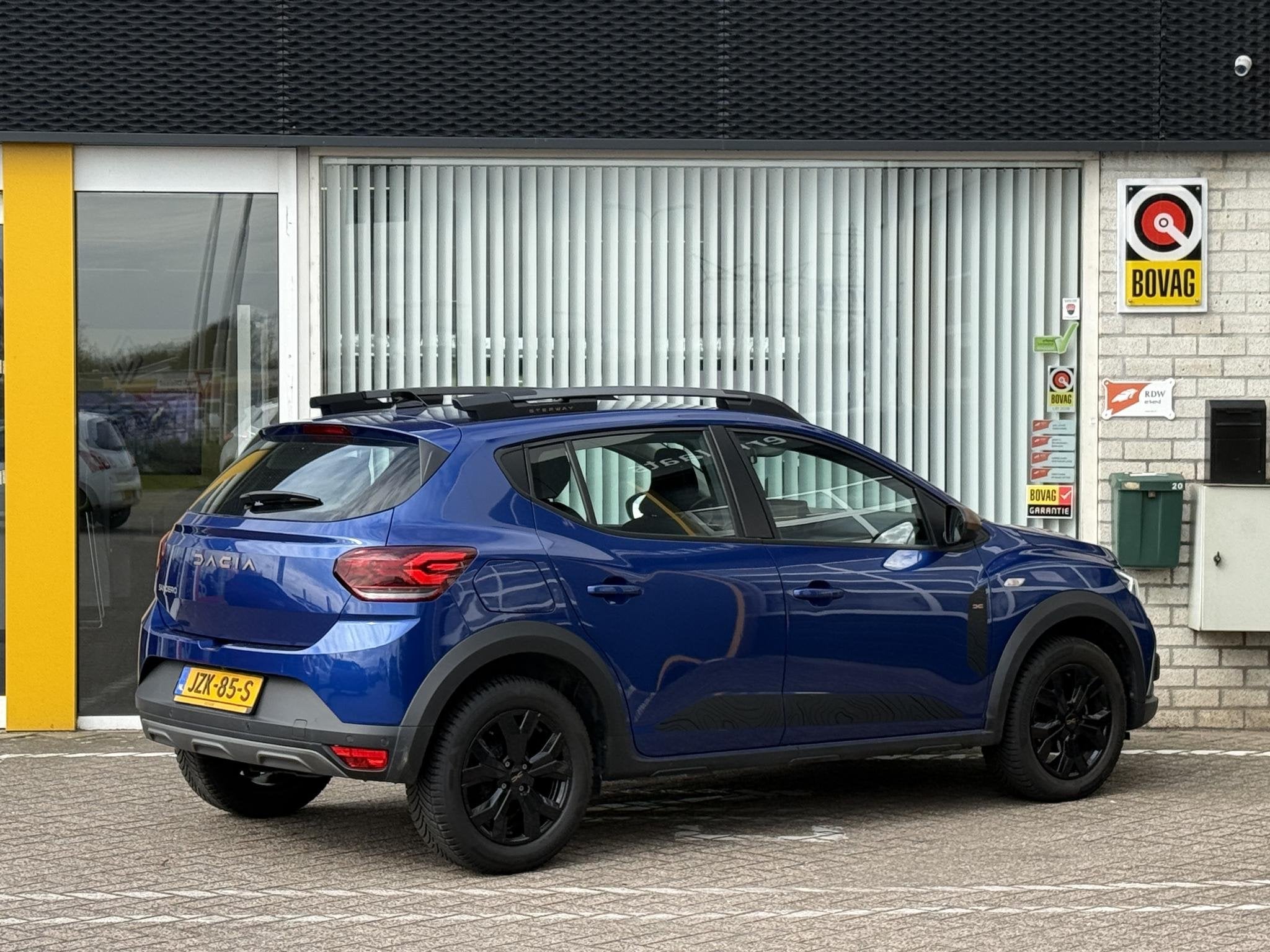 Dacia Sandero TCe 90 Stepway Extreme | Navigatie | Achteruit, Auto's, Dacia, Stof, Euro 6, Blauw, 91 pk