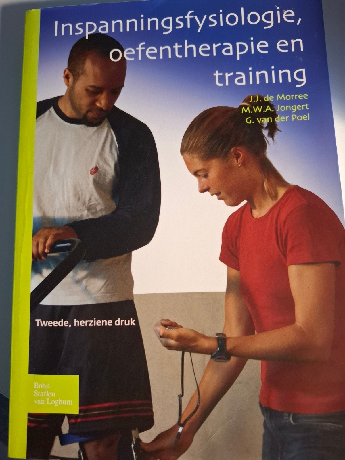 Inspanningsfysiologie, oefentherapie en training, J.J. de Morree, M.W.A. Jongert, G. van der Poel, Zo goed als nieuw, Beta, HBO