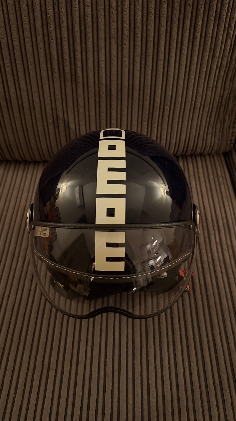 Momo Design Brommerhelm XL, Fietsen en Brommers, Ophalen, Zo goed als nieuw, Extra large of groter