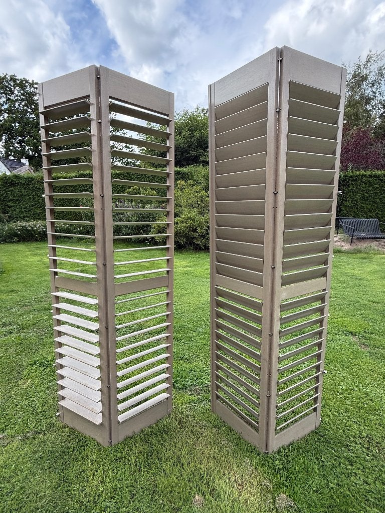 Shutters, Ophalen, Gebruikt, 222 cm, 197 cm