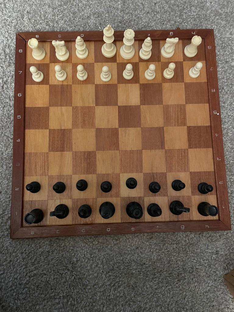 Schaakspel, Een of twee spelers, Ophalen of Verzenden, Gebruikt