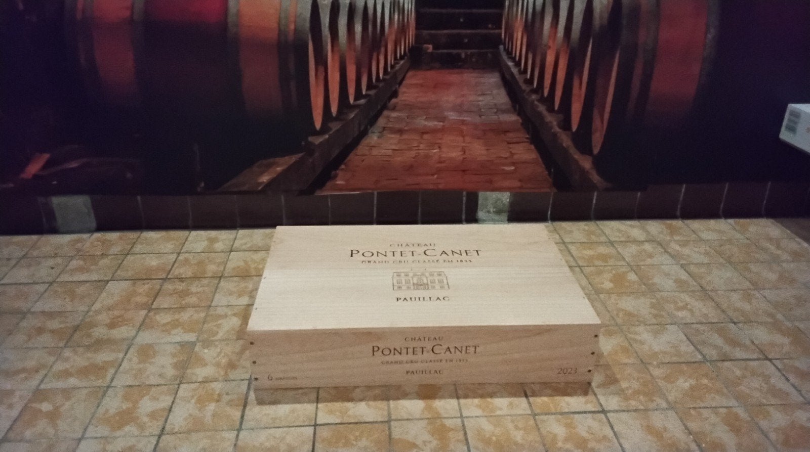 TOP BORDEAUX PONTET-CANET 2023 GRAND CRU CLASSE, Ophalen of Verzenden, Nieuw, Frankrijk, Rode wijn