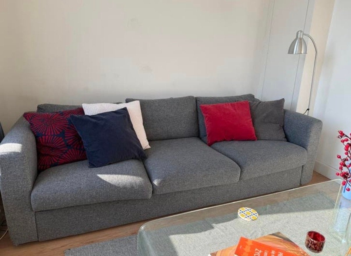 IKEA VIMLE 3-seat sofa, Ophalen, Driepersoons, 75 tot 100 cm, Zo goed als nieuw