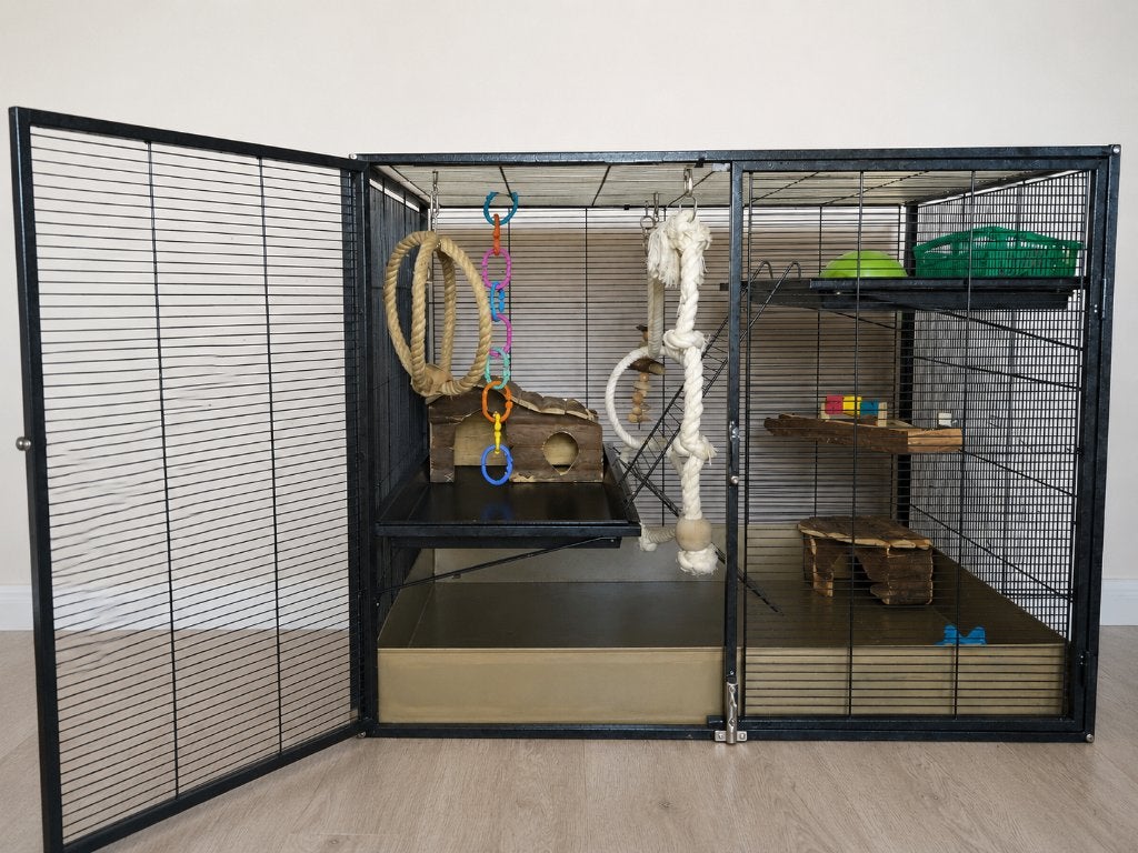 Rattenhok Keddoc Critter Nation opzetstuk rat hok chincillas, Ophalen, Kooi, Gebruikt, Hamster