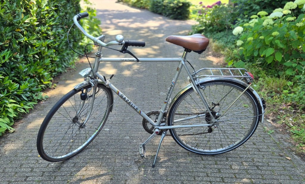Gazelle vintage Tour de France sportfiets, Ophalen, Jaren '60 of nieuwer, Velgrem, 59 cm of meer