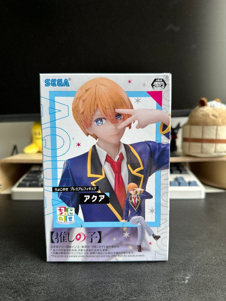 Oshi no Ko Choco-Nose Premium Figure – Aqua (Uniform Ver.), Verzenden, Zo goed als nieuw