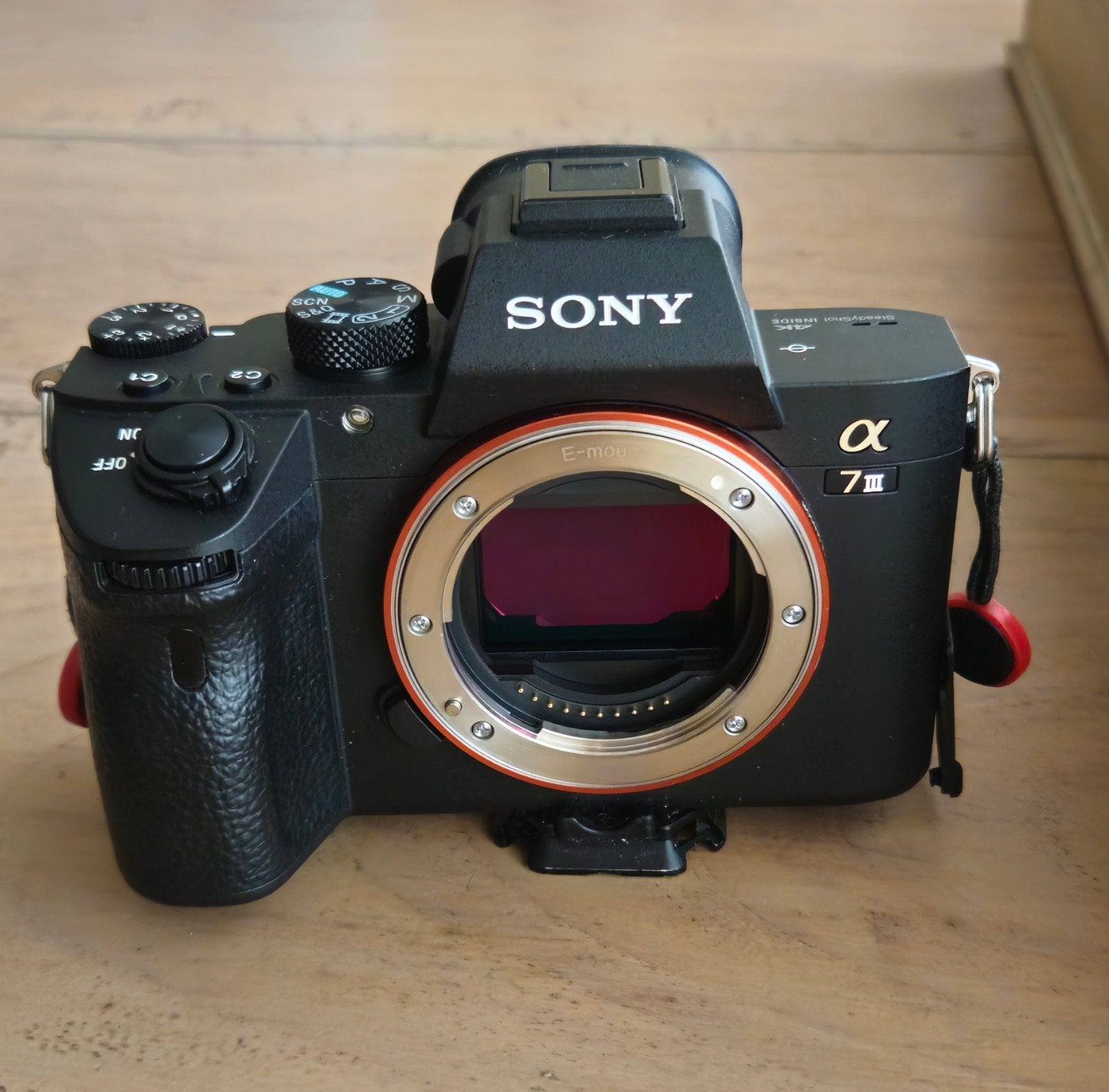 Sony A7 III + Sigma 24-70 + Accs en zeer lage shutter 4376, Ophalen, Beeldstabilisatie, Zo goed als nieuw, Sony