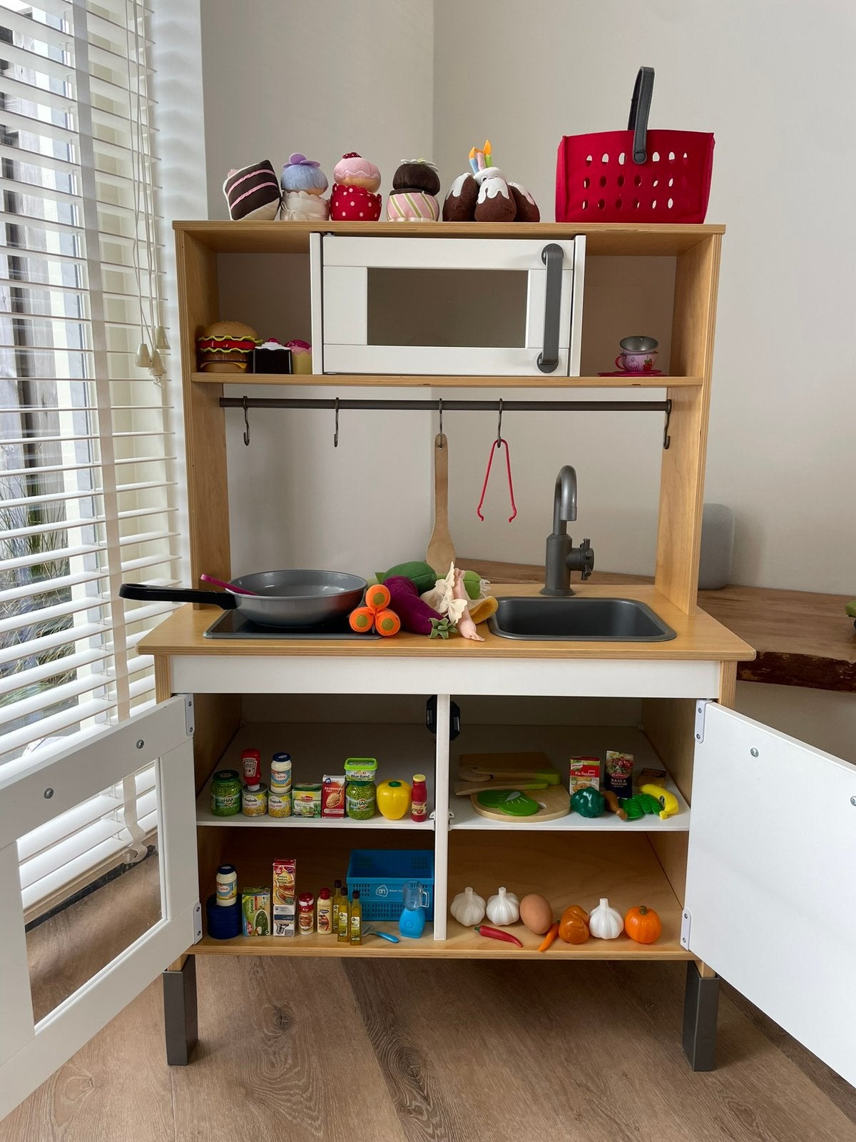IKEA Duktig Speelkeuken met accessoires, Ophalen, Gebruikt, Hout, Speelkeuken