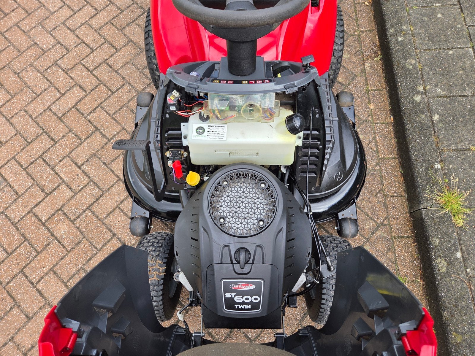 Castelgarden Zitmaaier 122CM - V-Twin 19PK- 2020, Castelgarden, Versnellingen, Stiga, Ophalen of Verzenden