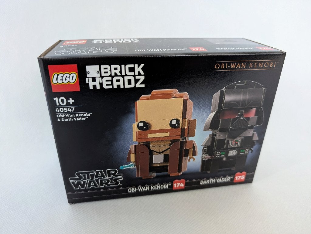 LEGO Star Wars 40547 Obi-Wan Kenobi & Darth Vader Nieuw, Kinderen en Baby's, BrickHeadz, Lego, Ophalen of Verzenden, Complete set