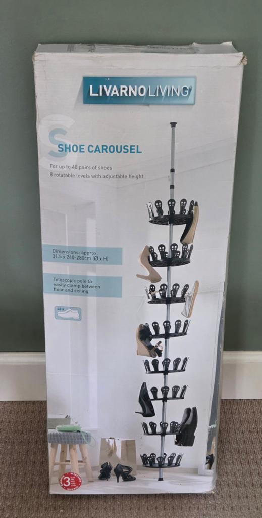 LIVARNO LIVING Schoenencarrousel voor 48 paar schoenen, Ophalen of Verzenden