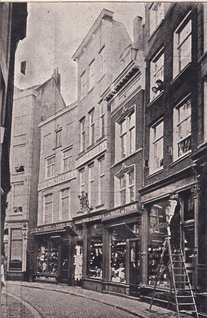 728R Rotterdam, Hang 79-81-83, winkels - schaars, Ophalen of Verzenden, Voor 1920, Ongelopen, Zuid-Holland