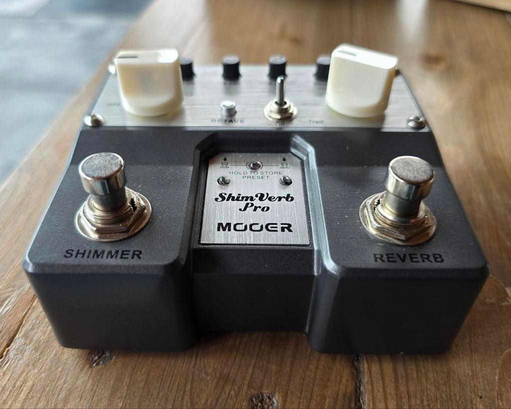 Mooer ShimVerb Pro Reverb Shimmer Gitaar Pedaal, Ophalen of Verzenden, Nieuw, Reverb