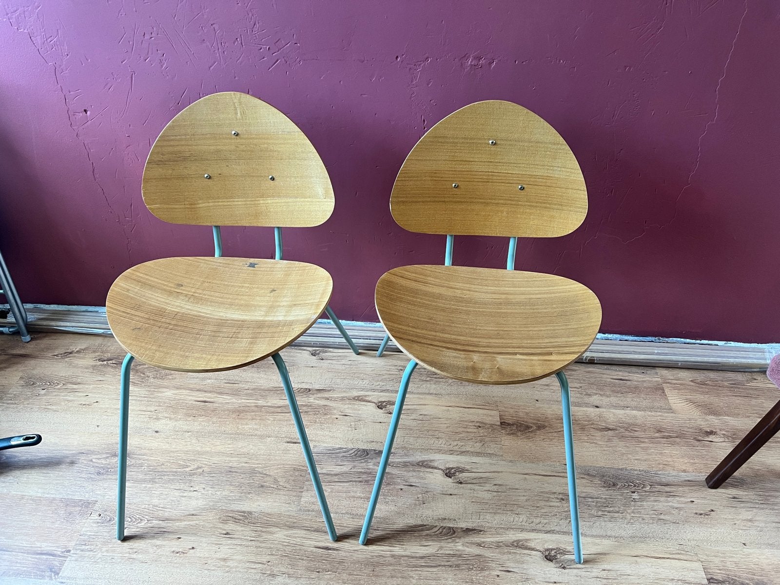 Set van 2 Retro Houten Stoelen - Sostrene Grene, Ophalen, Gebruikt, Twee, Overige kleuren
