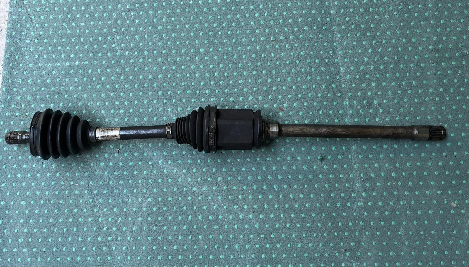 BMW Aandrijfas Bmw linksvoor - Onderdeelnummer 7598028, Ophalen of Verzenden, Gebruikt, BMW