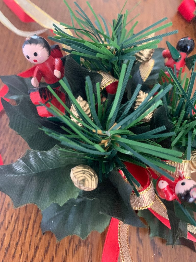 "Kaarsenring" met 'Kerstfiguurtjes' Nieuw, Diversen, Ophalen of Verzenden, Nieuw