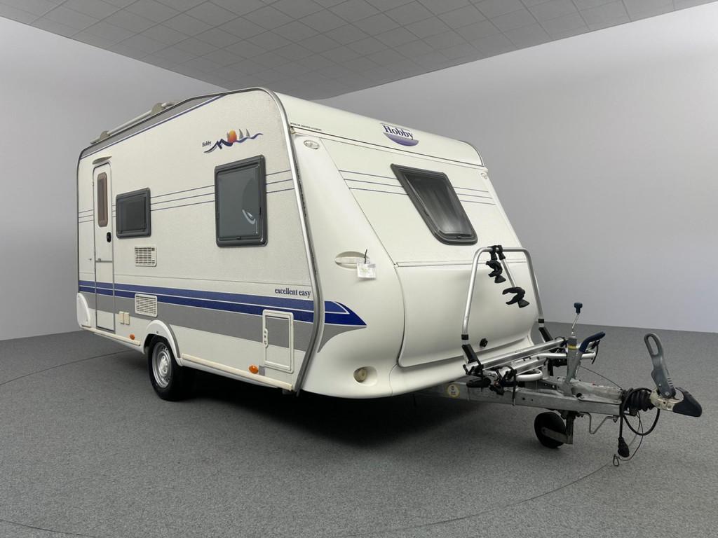 Hobby Excellent Easy 410 SFE Fietsendrager Luifel, Hobby, Treinzit, 4 tot 5 meter, Lengtebed