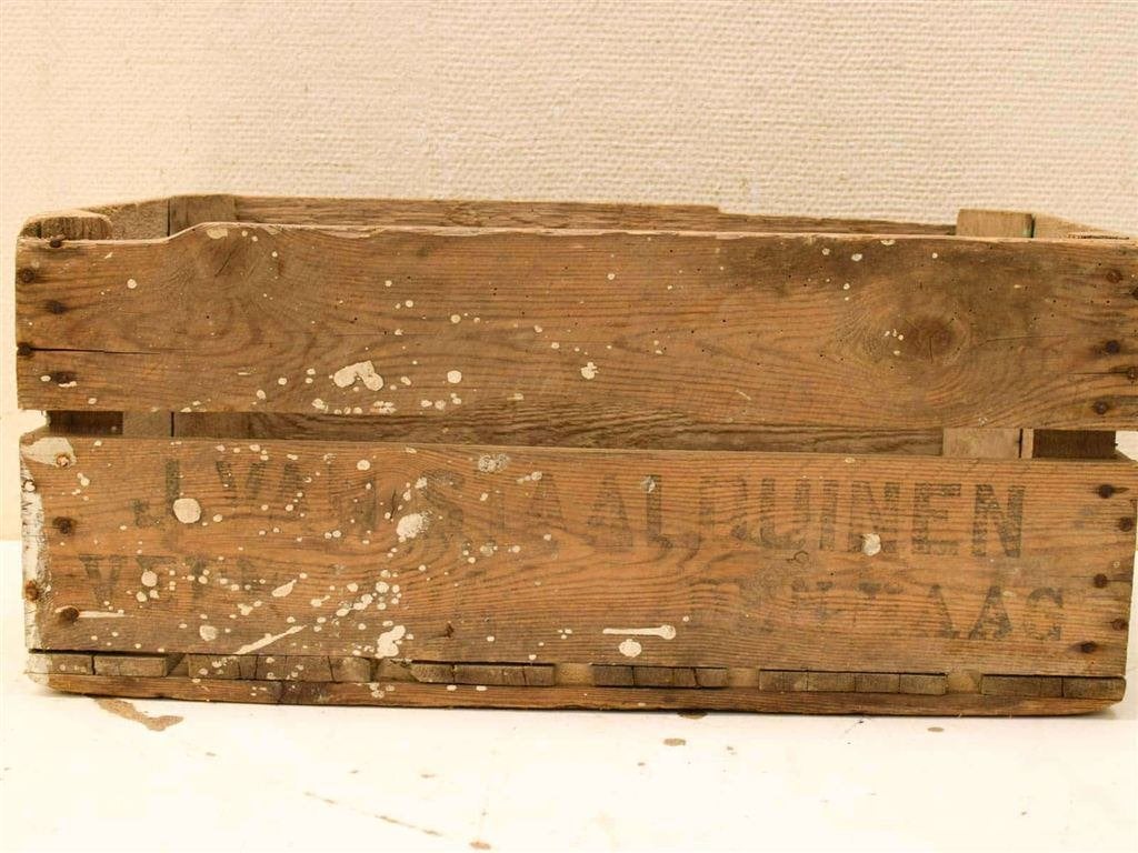 Houten krat 53123, Ophalen of Verzenden, Gebruikt, Minder dan 50 cm