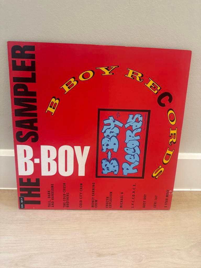B-Boy Records - The Sampler (Vinyl Plaat), Gebruikt, Verzenden, 1980 - 1989, Complilatie