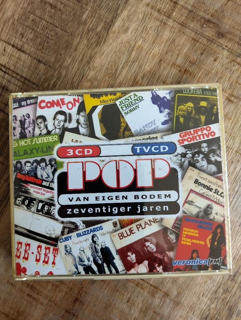 Pop Van Eigen Bodem - Zeventiger Jaren * (3 CD) * TVCD *, Cd's en Dvd's, Cd's | Verzamelalbums, Gebruikt, Pop, Ophalen of Verzenden