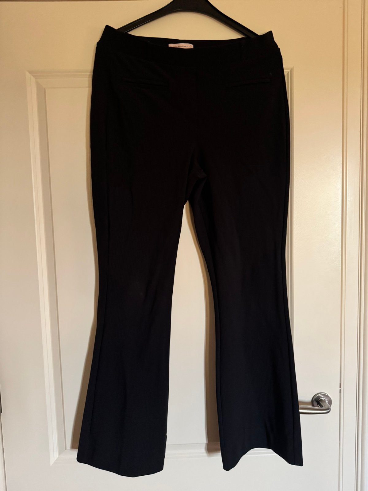 Studio Anneloes Flair bonded broek zwart maat L, Zwart, Maat 42/44 (L), Ophalen of Verzenden, Zo goed als nieuw