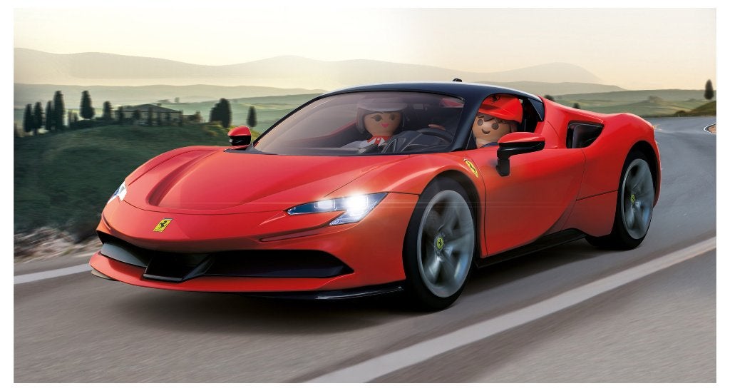 PLAYMOBIL Cars 71020 Ferrari SF90 Stradale 43 delig, Complete set, Voertuig, Nieuw, Ophalen of Verzenden