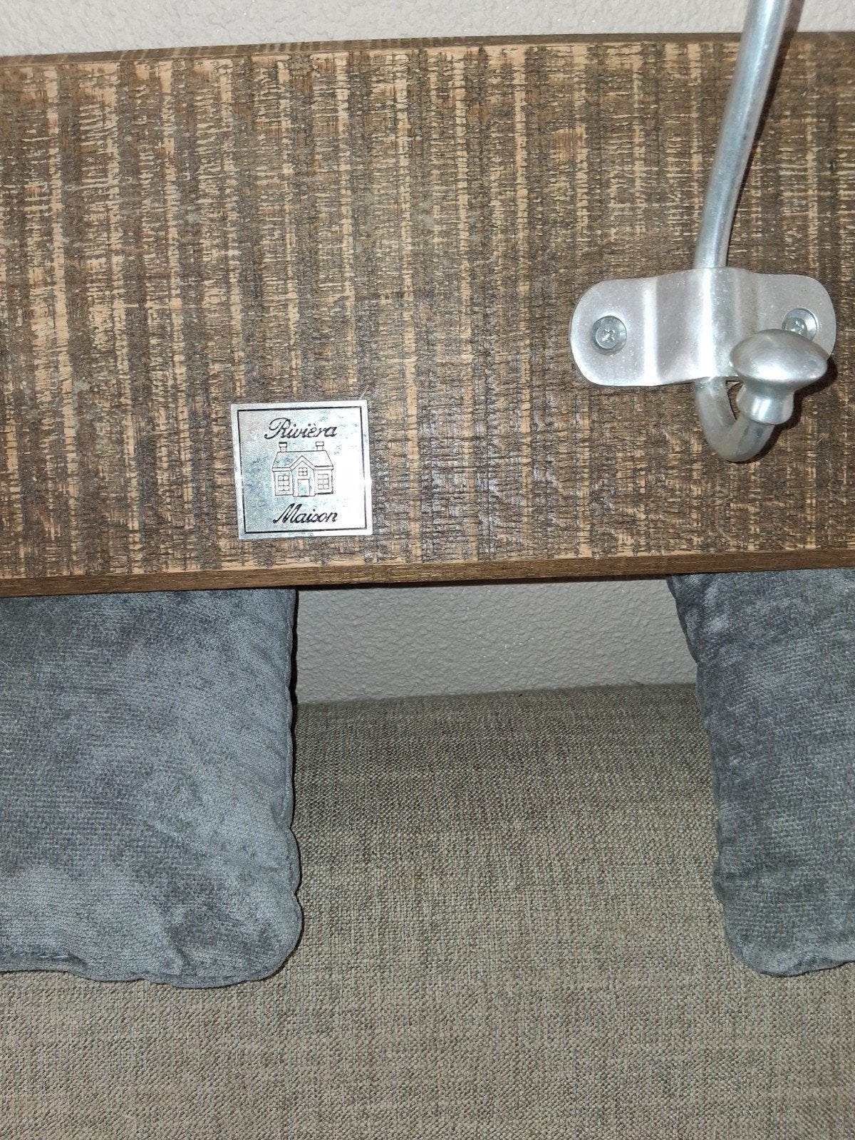 Riviera Maison Wandkapstok met 6 haken, Wandkapstok, Ophalen of Verzenden, Zo goed als nieuw, Minder dan 100 cm