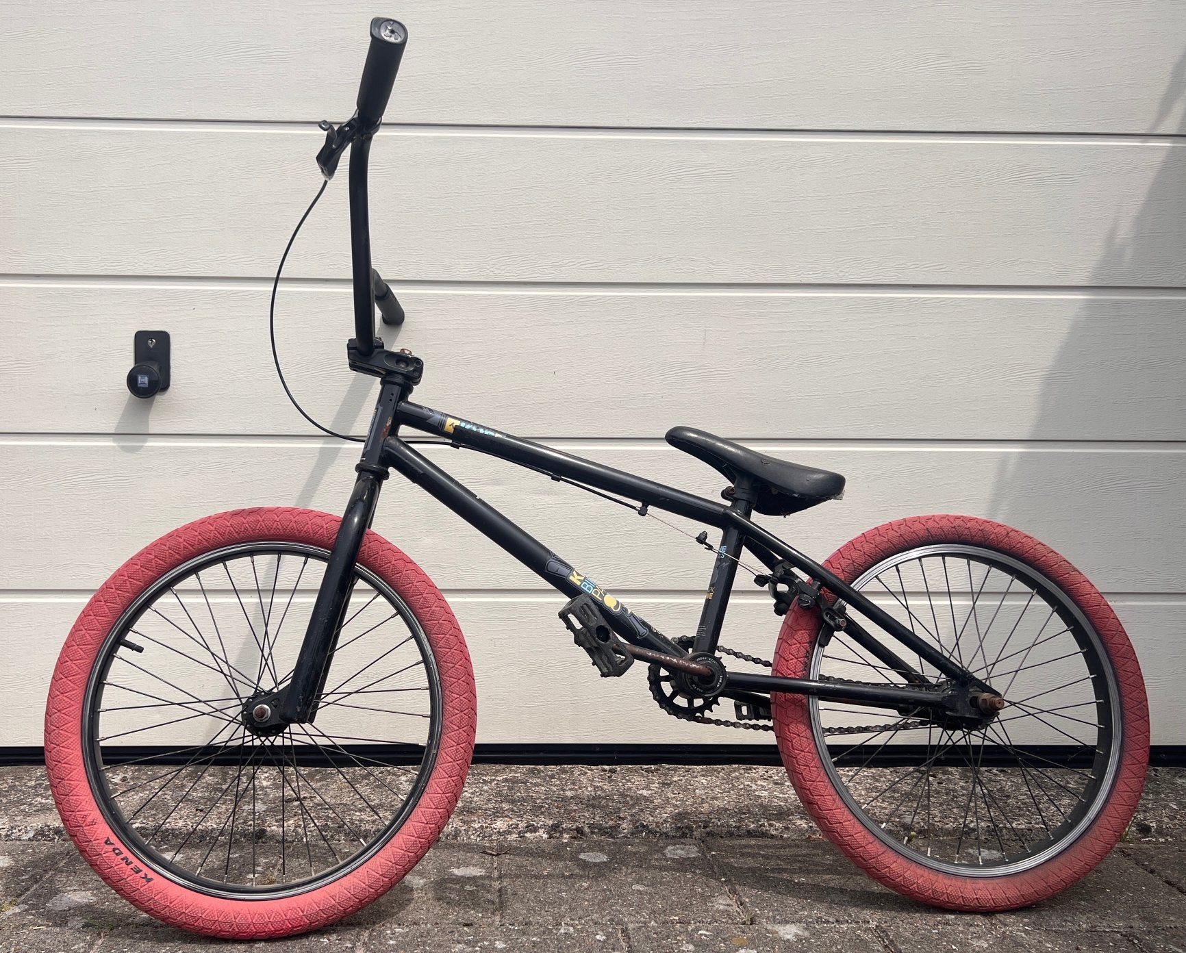 KHE stuntfiets 20” wielen, Ophalen, Staal, Velgrem, 16 tot 20 inch