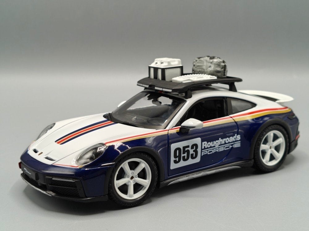 Bburago 1:24 Porsche 911 Dakar Rally #953 2023 - NIEUW + OVP, Auto, Bburago, Bburago, Nieuw