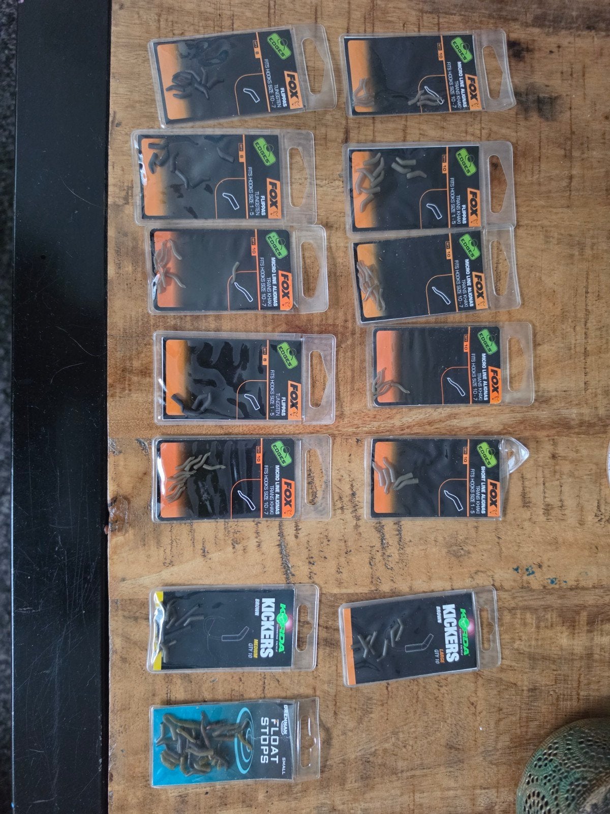 Fox Flippas & Korda Kickers (Micro) Line Aligners, Watersport en Boten, Ophalen of Verzenden, Zo goed als nieuw, Overige typen