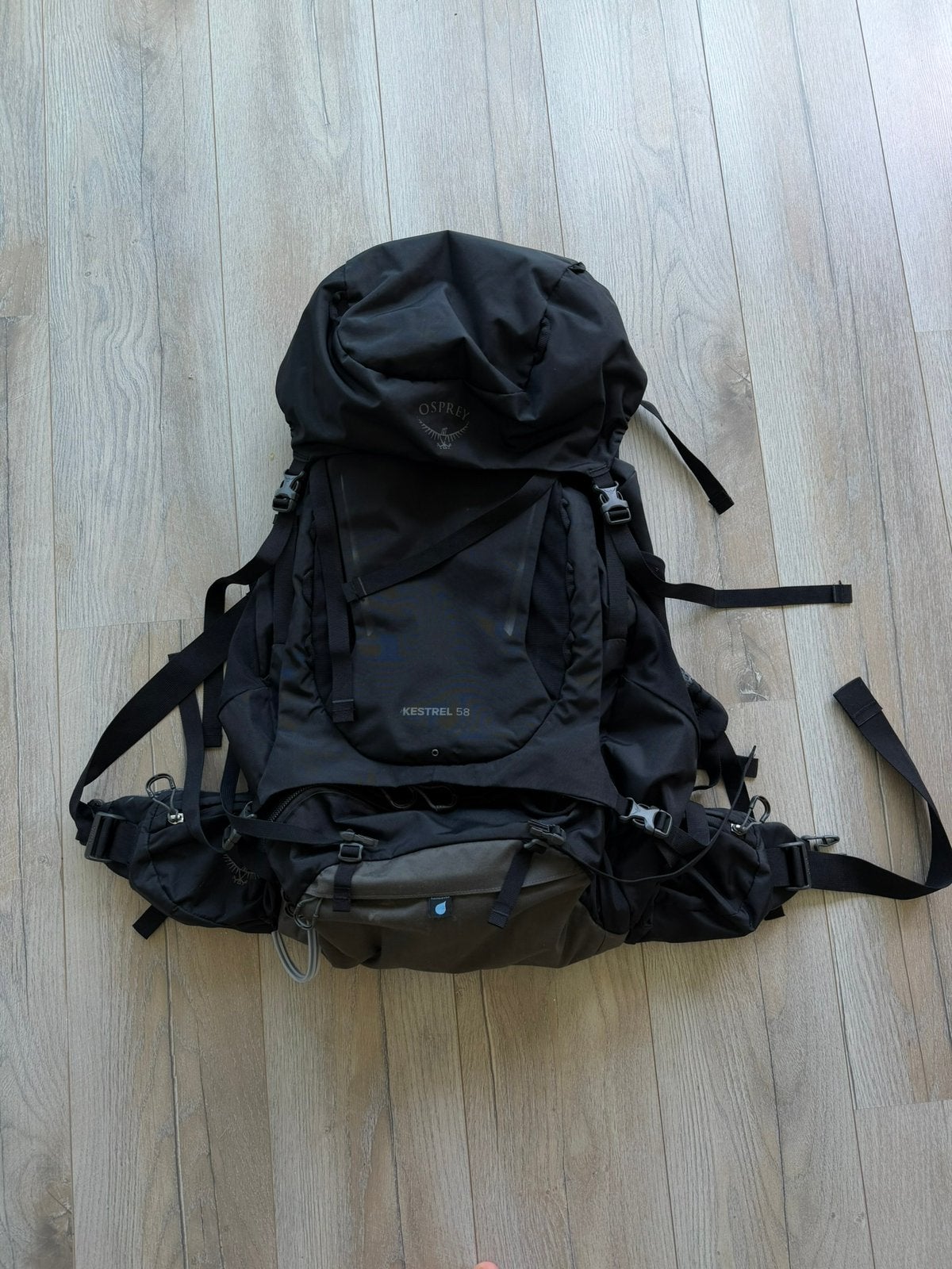 Osprey Kestrel 58L backpack, Sport en Fitness, Bergsport en Wandelen, Ophalen of Verzenden