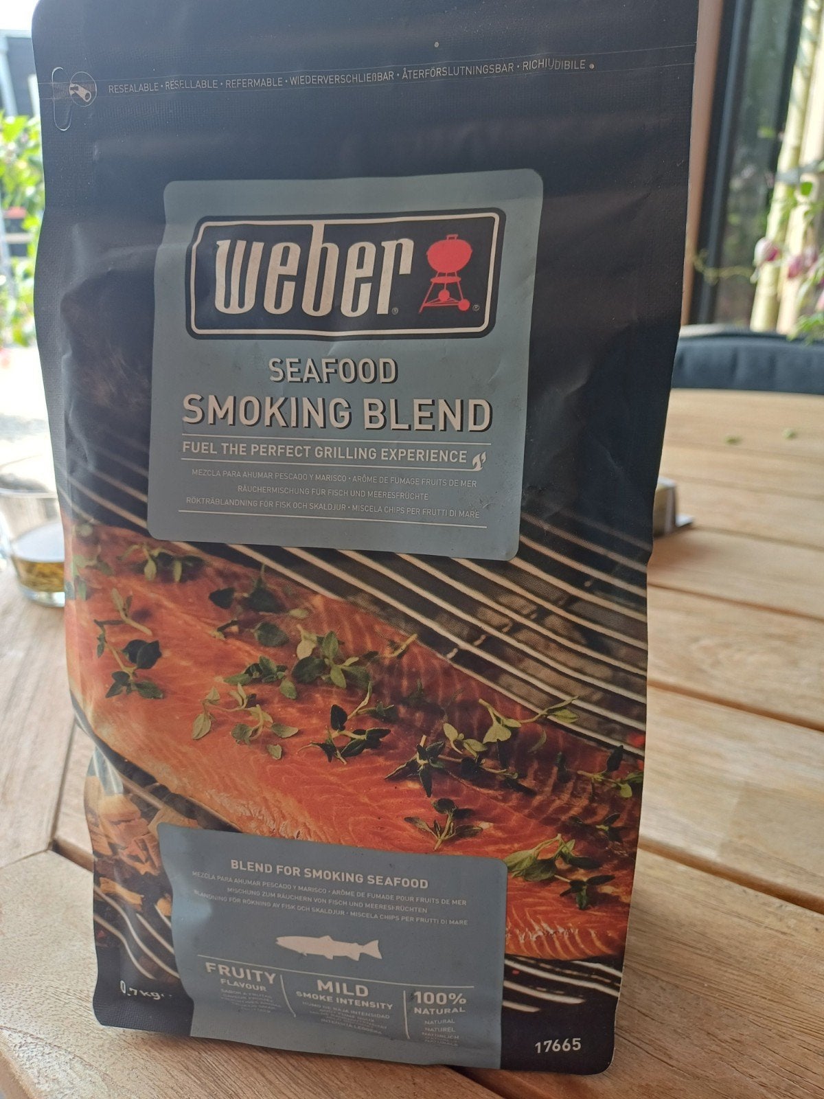 Weber seafood smoking blend, Ophalen, Nieuw