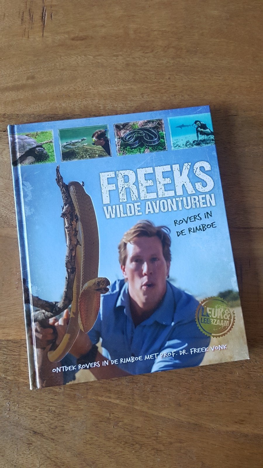 Freek's wilde avonturen - Rovers in de rimboe boek, Ophalen of Verzenden, Zo goed als nieuw, Natuur algemeen, Freek Vonk