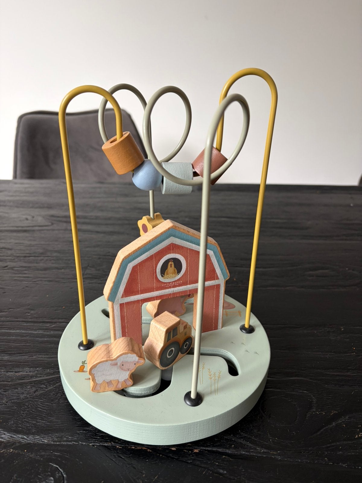 Little Dutch activiteitenspiraal boerderij van hout, Ophalen of Verzenden, Zo goed als nieuw, Overige typen