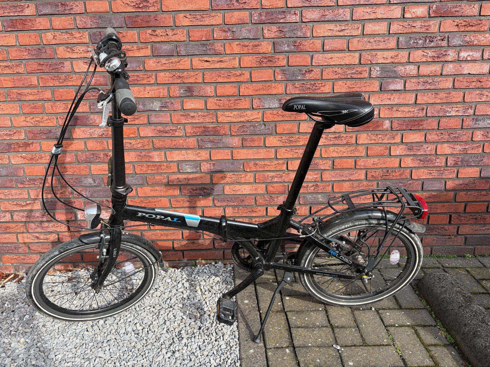 Popal Reload opvouwbare fiets met versnellingen, Fietsen en Brommers, 20 inch of meer, Gebruikt, Versnellingen, Totaal opvouwbaar