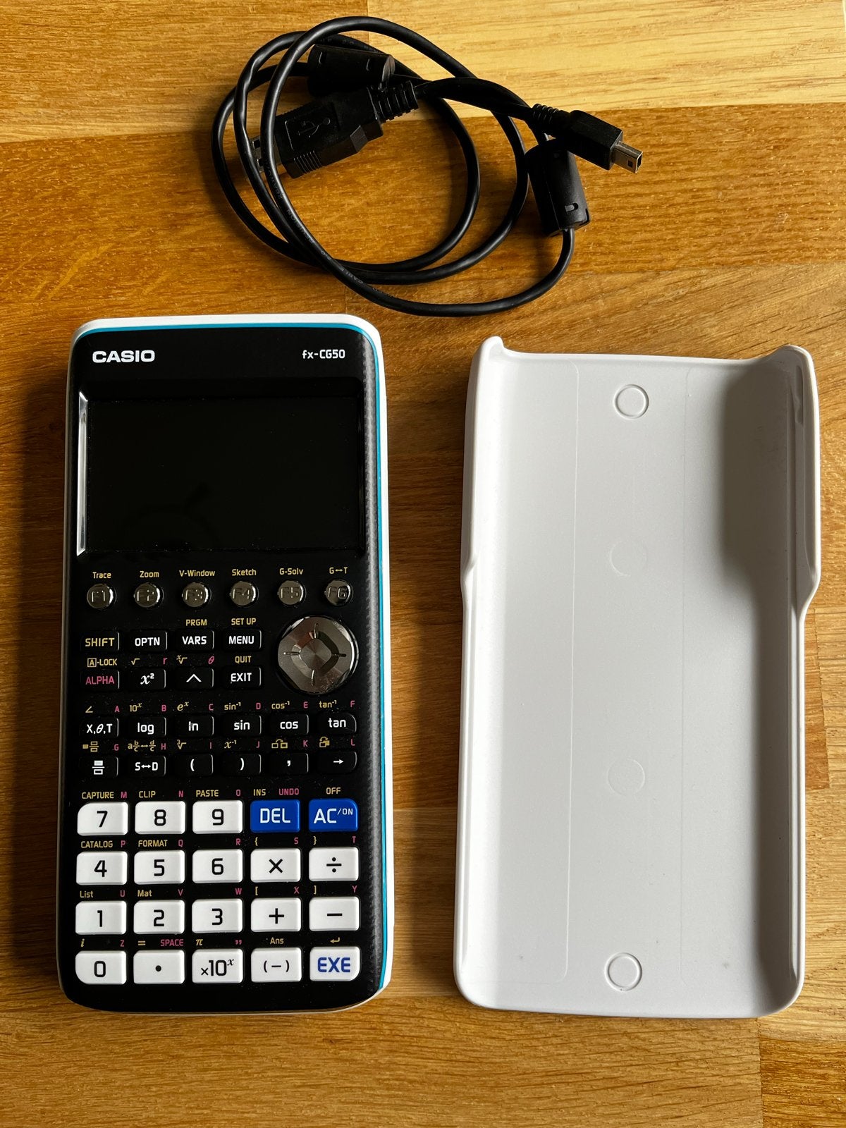 Casio fx cg50 grafische rekenmachine, Diversen, Ophalen of Verzenden, Grafische rekenmachine, Zo goed als nieuw