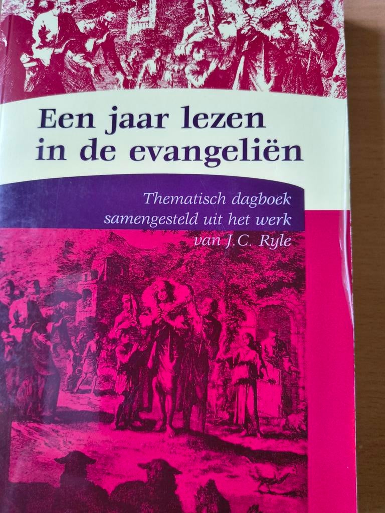 Een jaar lezen in de evangeliën. JC Ryle, Boeken, Christendom | Protestants, Ophalen of Verzenden, Zo goed als nieuw, JC Ryle