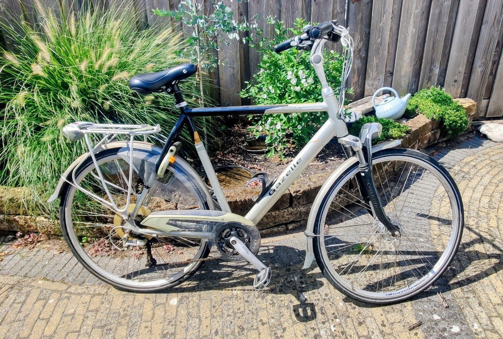 Gazelle Medeo Excellent herenfiets frame 61cm, Fietsen en Brommers, Fietsen | Heren | Herenfietsen, Ophalen, Gebruikt, Versnellingen