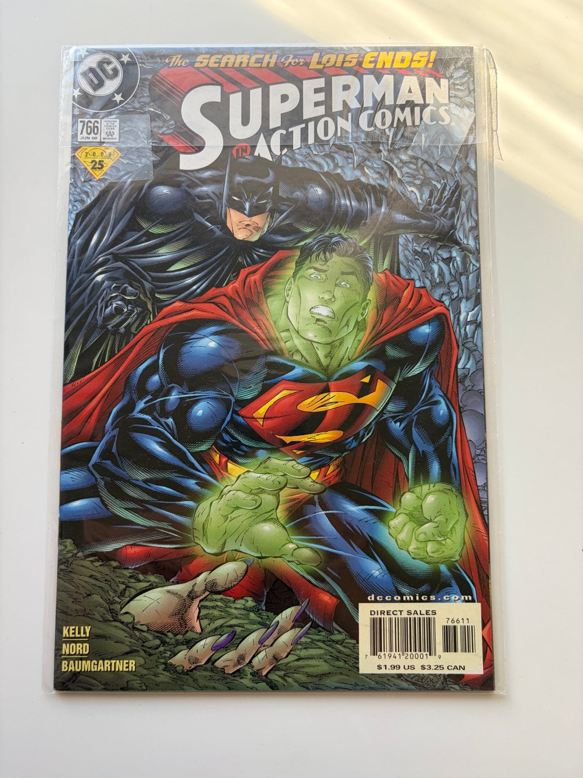 Superman Action Comics #766 - The Search for Lois Ends!, Boeken, Eén stripboek, Ophalen of Verzenden, Zo goed als nieuw
