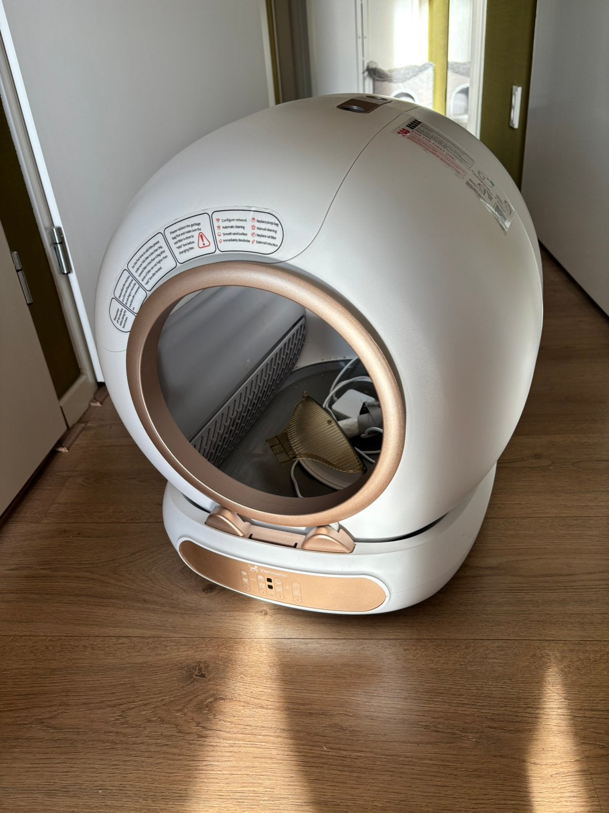 Viervoeter fresh 3 automatische kattenbak, Dieren en Toebehoren, Ophalen, Zo goed als nieuw