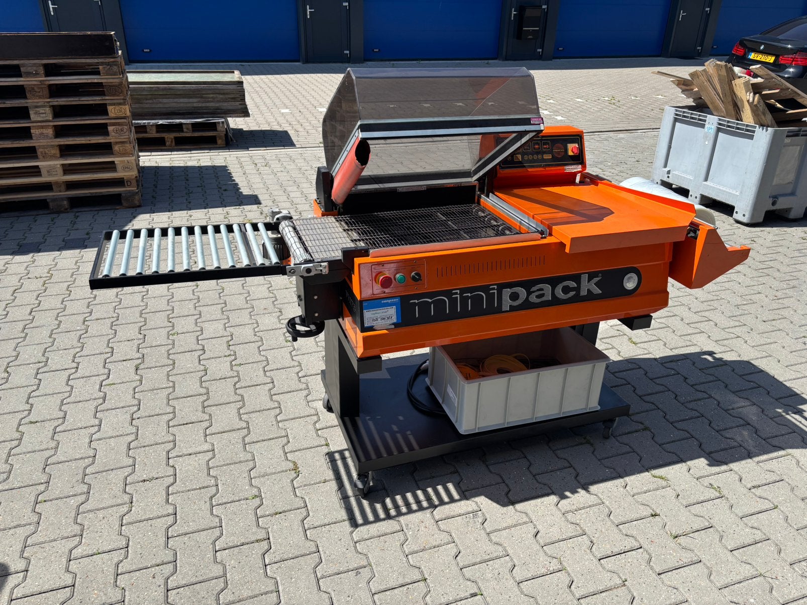 Minipack-Torre FM76A Digit krimpfolie verpakkingsmachine, Ophalen, Gebruikt