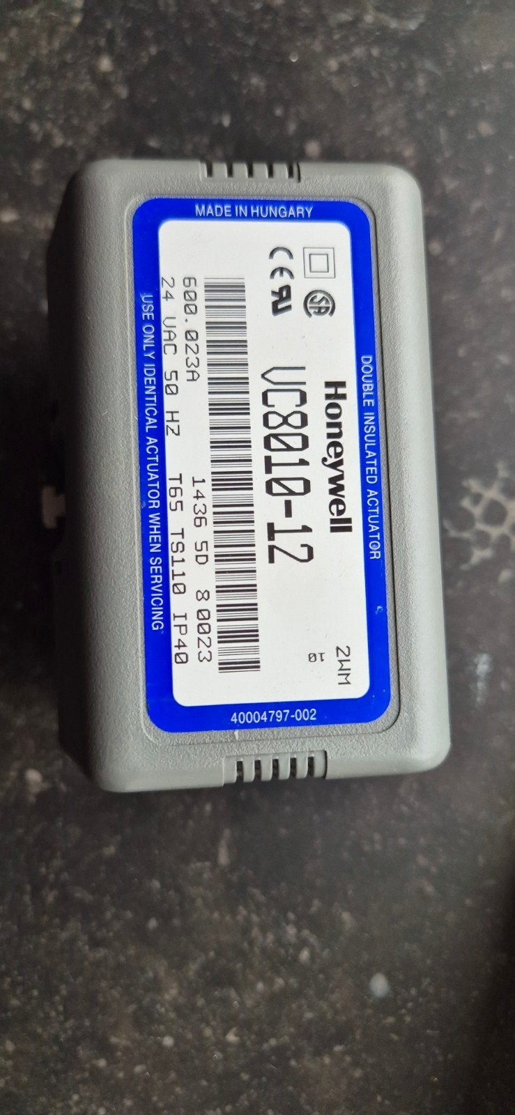 Honeywell VC8010-12 Zoneklep Actuator 24VAC, Ophalen of Verzenden, Nieuw, Overige typen