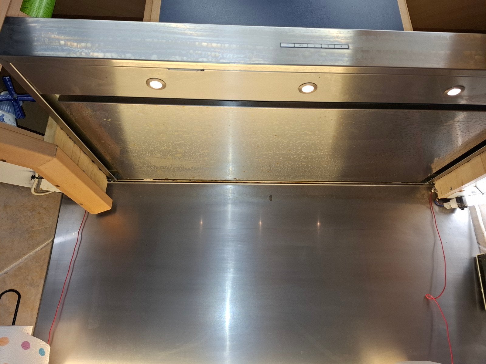 Novy 6510 90 cm vlakschermkap/ afzuigkap RVS superstil, Ophalen of Verzenden, Zo goed als nieuw, Vrijstaand, Vlakschermkap