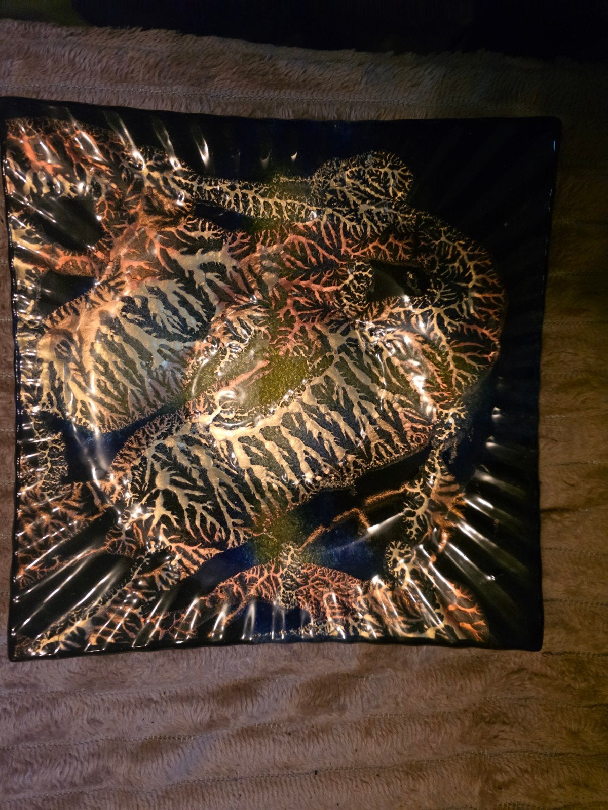 Murano glas schalen 25 cm en 18 cm set, Antiek en Kunst, Ophalen