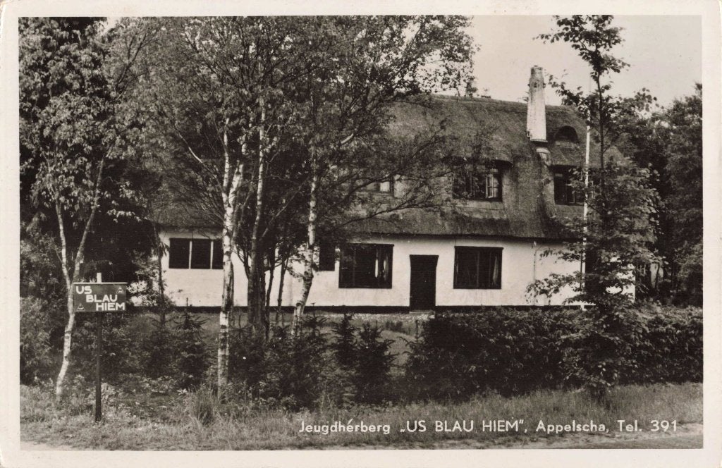 Appelscha Jeugdherberg Us Blau Hiem L3108, Ophalen, 1960 tot 1980, Ongelopen, Friesland
